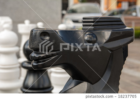 Chess on the marketplace in Olkusz. Poland 18237705