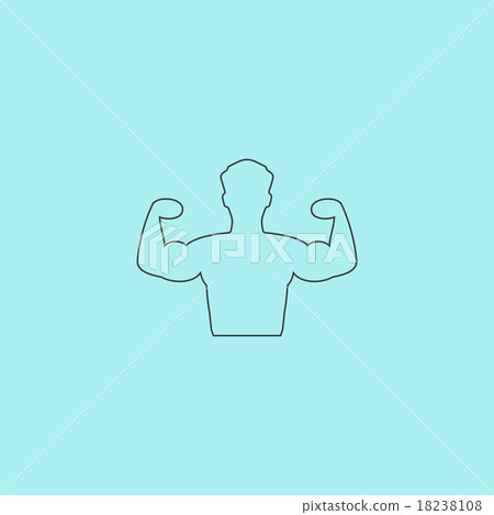 Bodybuilder Fitness Model icon 18238108