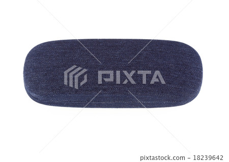 glasses jeans case isolated 18239642