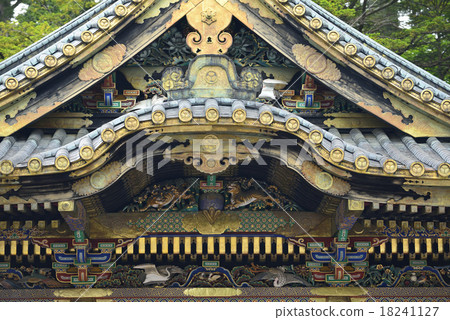日光東照宮大廳裝飾/栃木縣日光 日光東照宮大廳裝飾/栃木縣日光 18241127