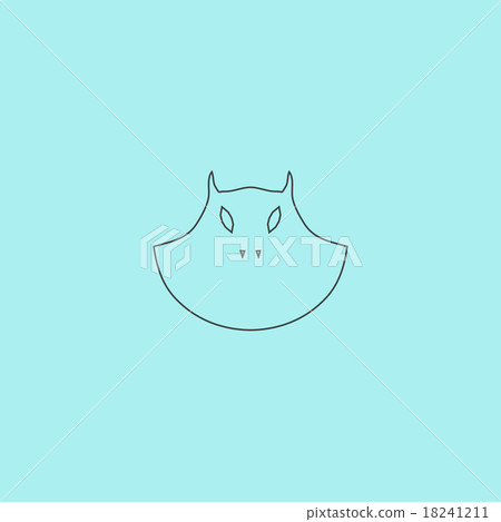 Executioner evil face mask icon 18241211