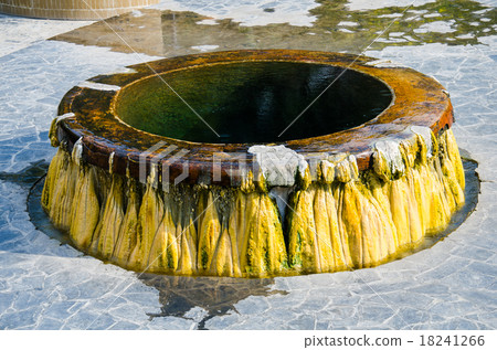 Hot springs pool. 18241266