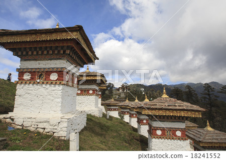 Bhutan, Choten of the Duchura Pass (pagoda) 18241552