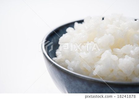 One serving rice bowl of rice 18241878