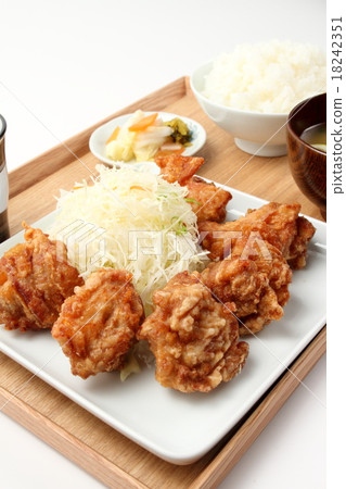 Set meal of chicken 18242351