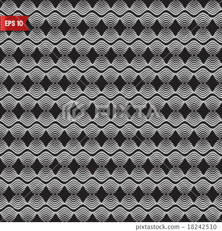 Crocheted lace vector Crocheted lace vector 18242510