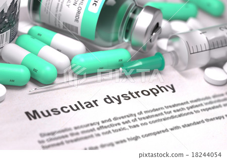 Muscular Dystrophy Diagnosis. Medical Concept. 18244054