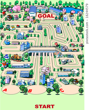 Maze_ School Route 18244579