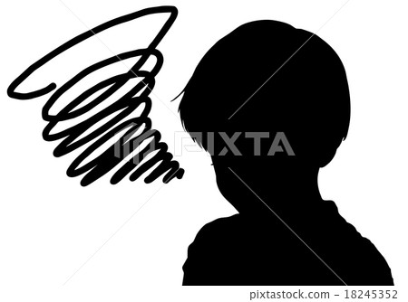 一個壞心情男孩的圖像 一個壞心情男孩的圖像 18245352