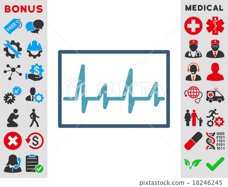 Cardiogram Icon 18246245