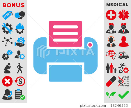 Print Icon 18246333