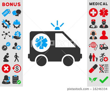 Ambulance Car Icon Ambulance Car Icon 18246334