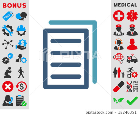 Copy Document Icon 18246351