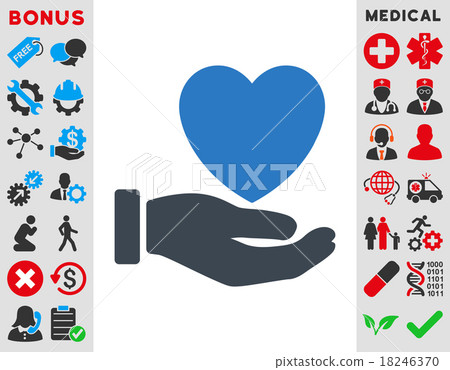 Heart Charity Icon Heart Charity Icon 18246370