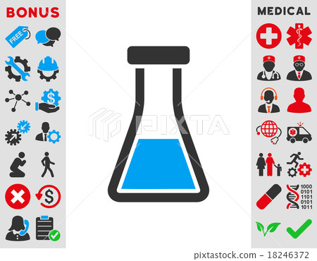 Flask Icon Flask Icon 18246372