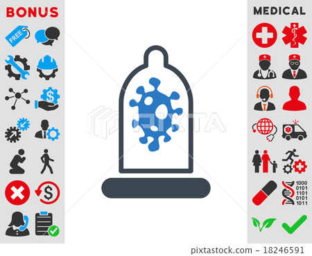 Infection Protection Icon Infection Protection Icon 18246591