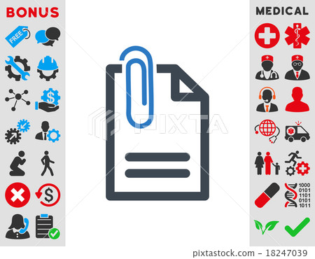 Attach Document Icon 18247039