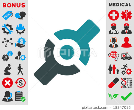 Artificial Joint Icon Artificial Joint Icon 18247055