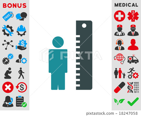 Height Meter Icon Height Meter Icon 18247058