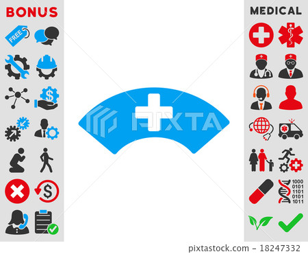 Medical Visor Icon Medical Visor Icon 18247332