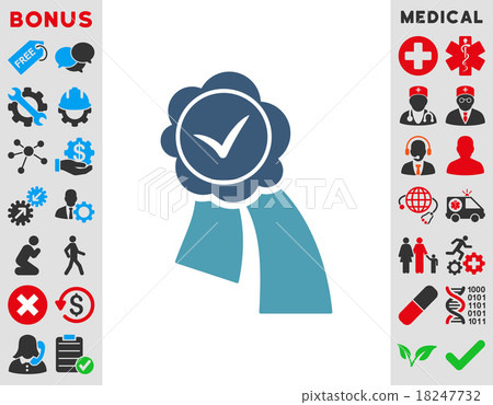 Validation Seal Icon Validation Seal Icon 18247732