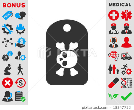Morgue Mark Icon Morgue Mark Icon 18247733