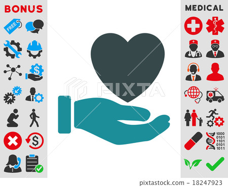Heart Charity Icon Heart Charity Icon 18247923