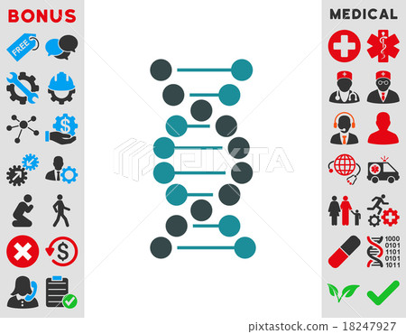 DNA Icon DNA Icon 18247927