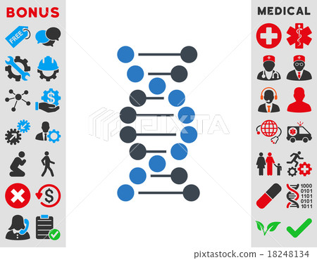 Dna Spiral Icon Dna Spiral Icon 18248134