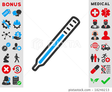 Medical Thermometer Icon Medical Thermometer Icon 18248213