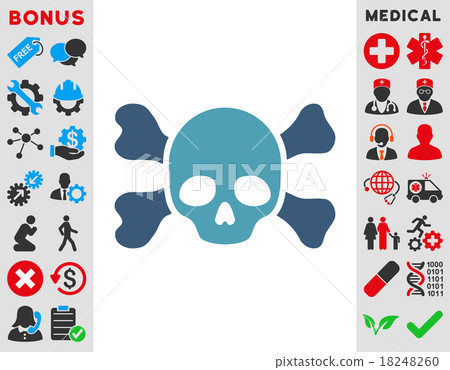 Skull And Bones Icon Skull And Bones Icon 18248260