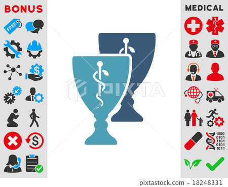 Medical Cups Icon 18248331