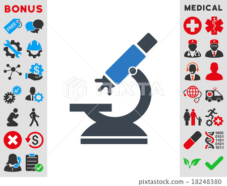 Labs Microscope Icon Labs Microscope Icon 18248380