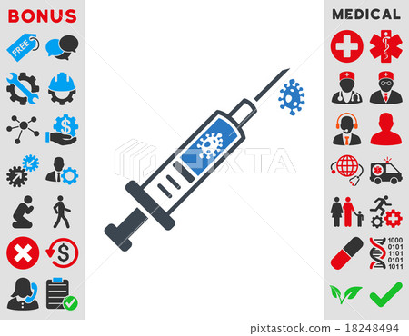 Infection Injection Icon Infection Injection Icon 18248494