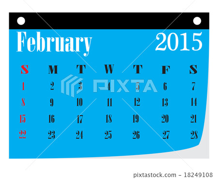 Calendar February 2015 Calendar February 2015 18249108