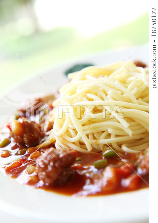 Spaghetti Meatballs 18250172