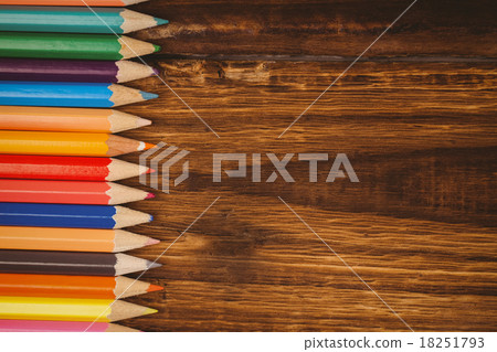School supplies on desk with copy space School supplies on desk with copy space 18251793