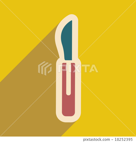 Icon of dental Instrument in flat style Icon of dental Instrument in flat style 18252395