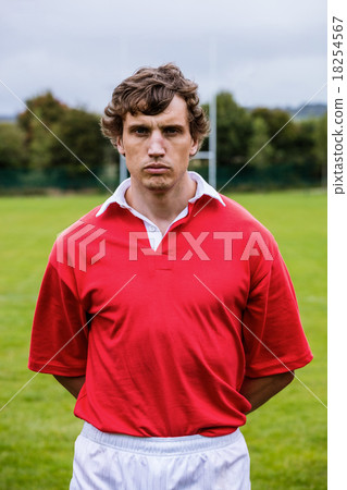 Tough rugby player ready to play 18254567