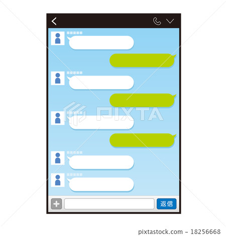 Sns Social Network Services Communication Stock Illustration