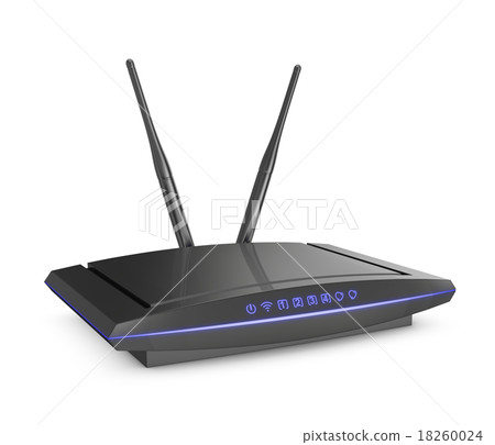 modem with blue light modem with blue light 18260024