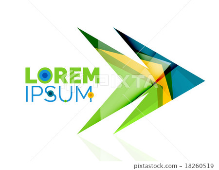 Vector arrow logo 18260519