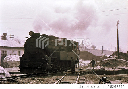 Bibai Railway Unit 4 Winter Showa 45 Winter Hokkaido 18262211