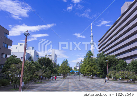 Dai Yokogawa河水上公園和東京天空樹 Dai Yokogawa河水上公園和東京天空樹 18262549