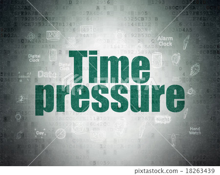 Timeline concept: Time Pressure on Digital Paper 18263439