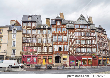 Half-timbered buildings in Rennes Half-timbered buildings in Rennes 18264759