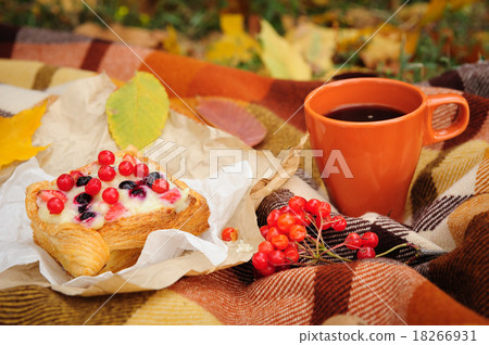 Romantic autumn still life 18266931
