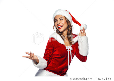 Concept for sexy santa girl 18267133