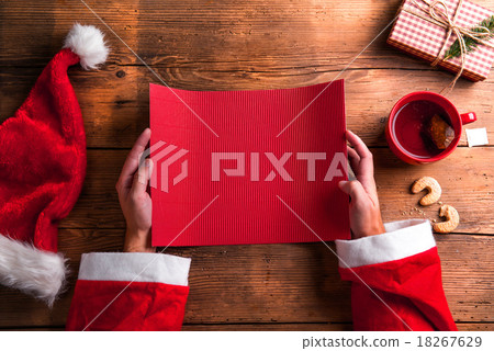 Santa Claus and wishlist Santa Claus and wishlist 18267629
