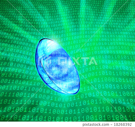 Watch digital data through contact lens Watch digital data through contact lens 18268392